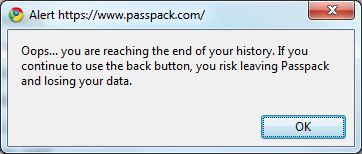 Passpack History Problem